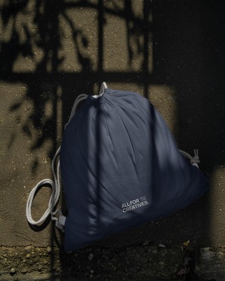 Cotton  fabric canvas 400 g/m2 navy blue 165 cm 40 mb