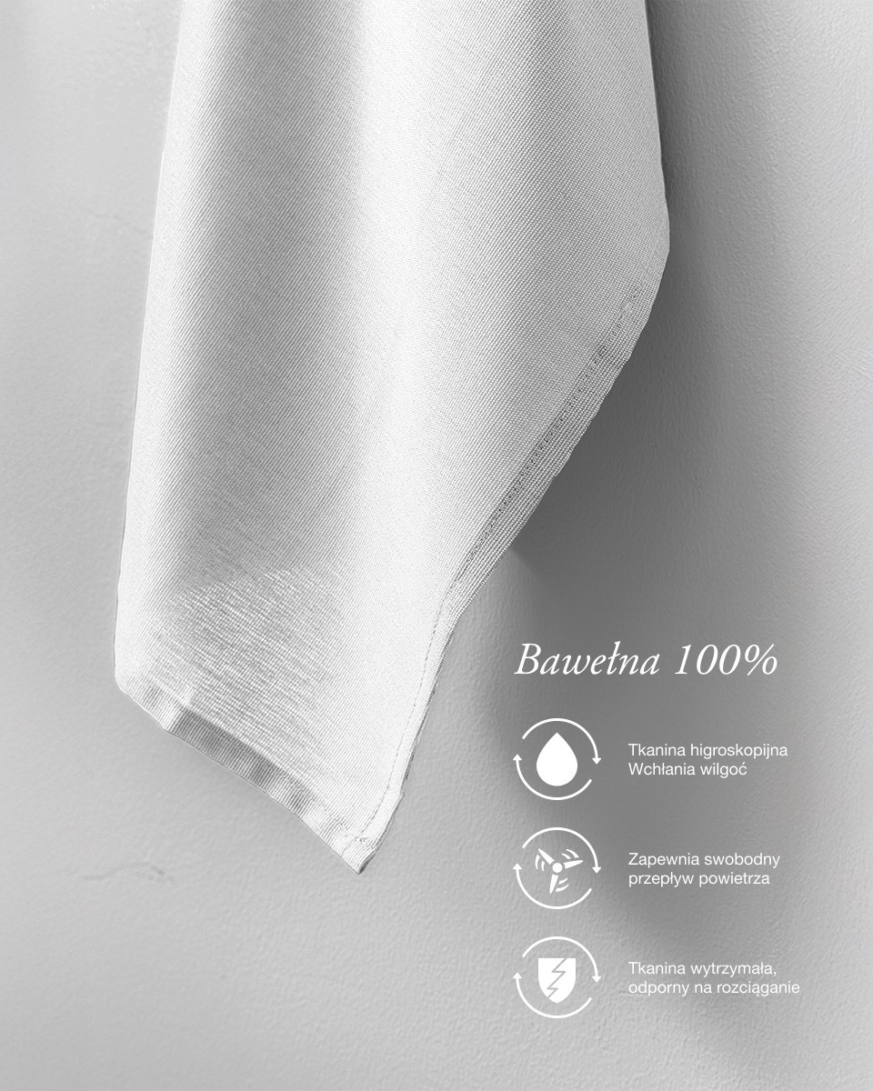 100 % COTTON  FABRIC WEISS 140 CM