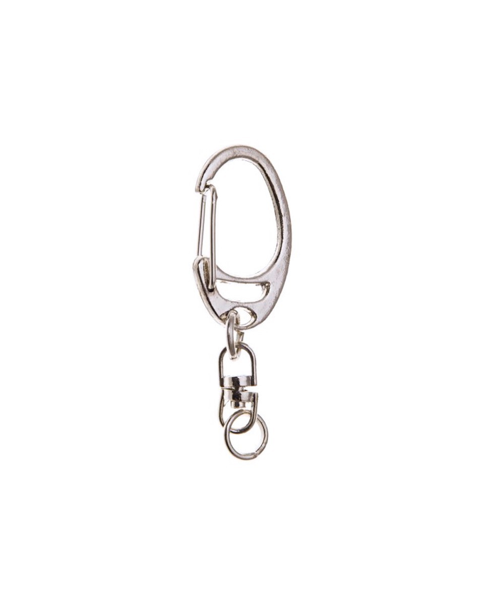KARABINERHAKEN 6 MM  NICKELGLANZ 100  ST.