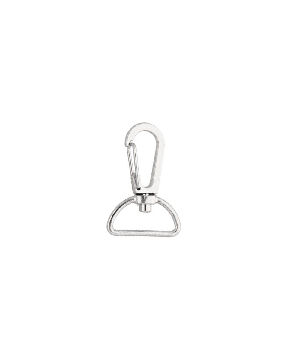 Karabińczyk metalowy 19 mm 0325-0022 nikiel