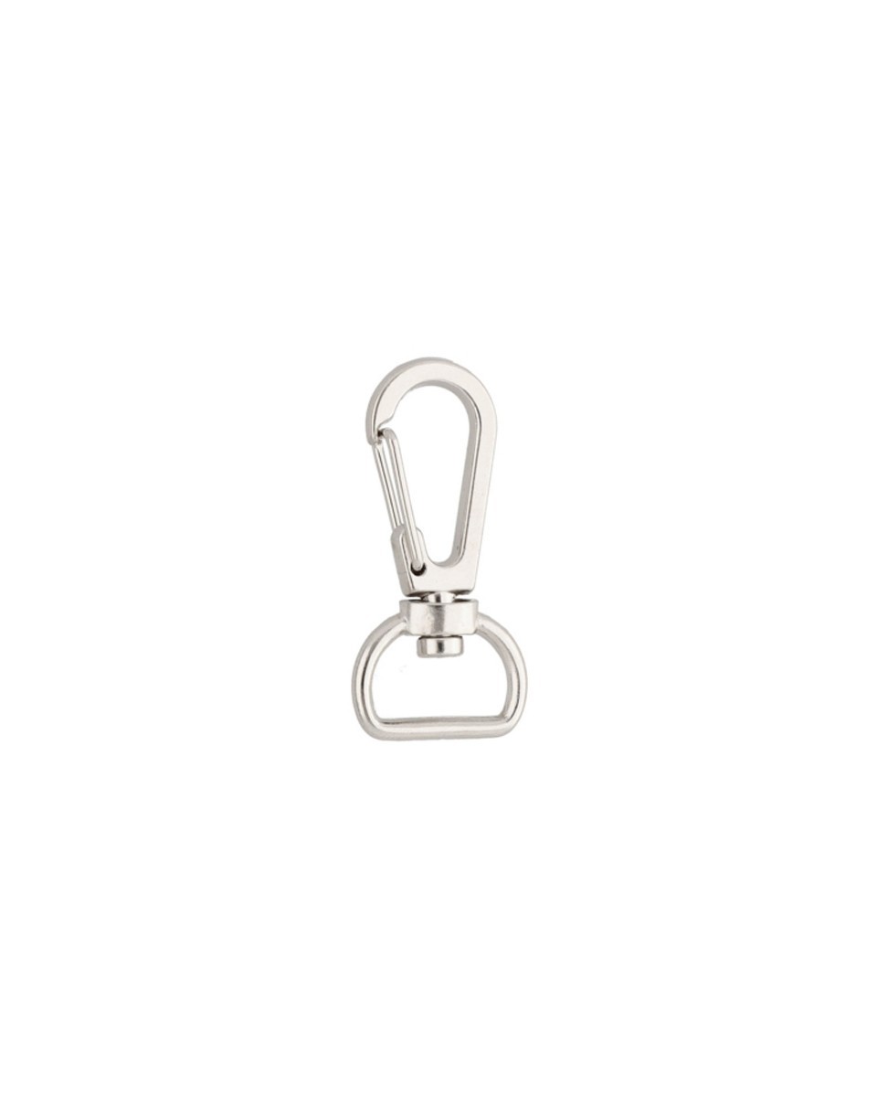 METAL SNAP HOOK&nbsp13 MM HIACYNT NICKEL 100   PCS