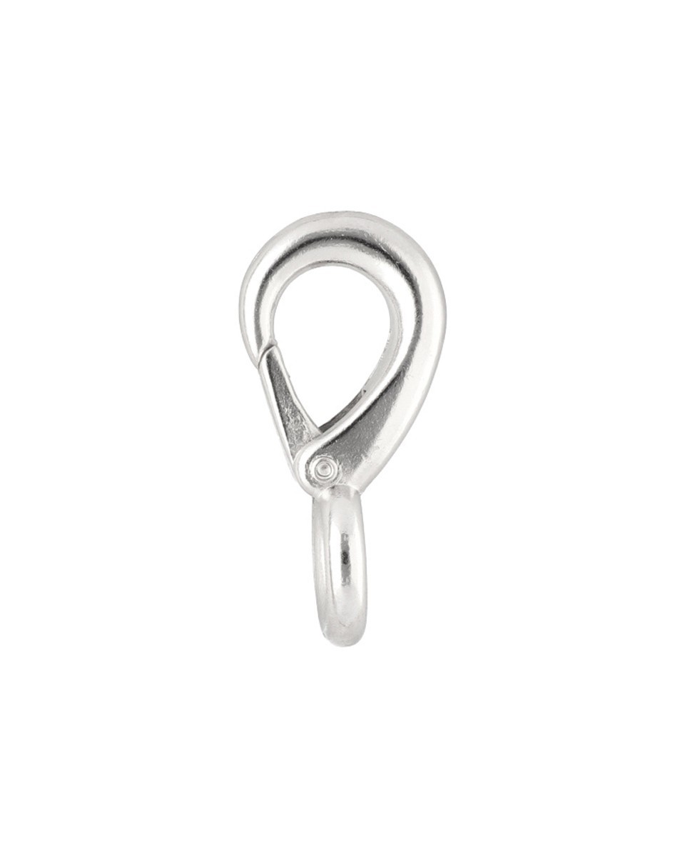 Karabińczyk metalowy 12 mm 0325-0101 nikiel