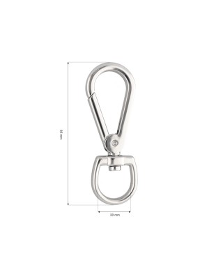 EXTRA LESK KOVOVÁ KARABINA 20 MM  ANATOL NIKL LESK 1 KS