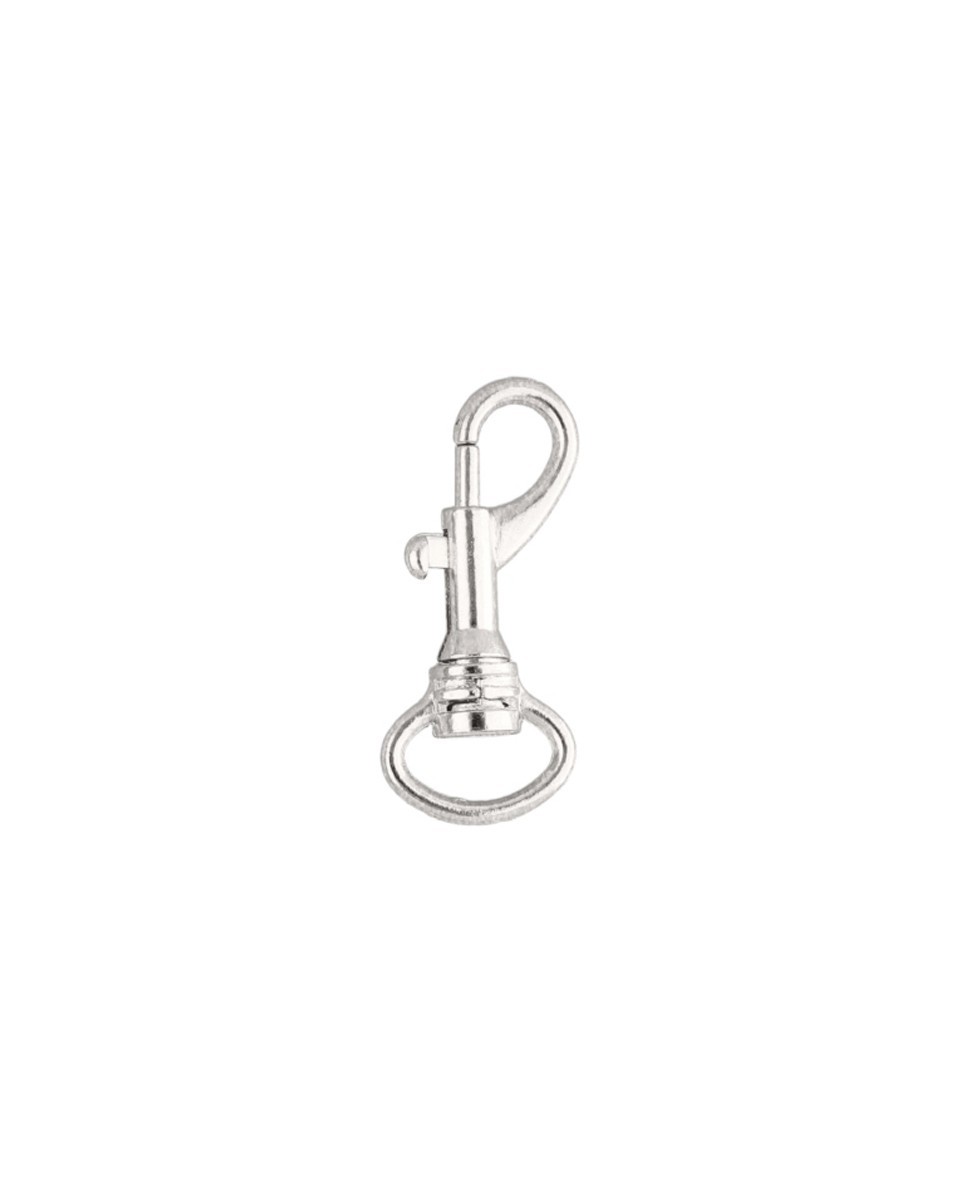 Karabińczyk metalowy 13 mm bck-h006 nikiel