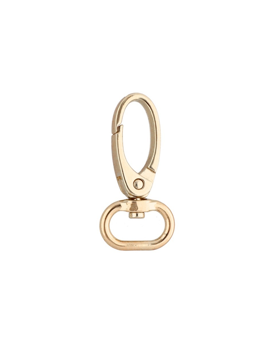 KARABINERHAKEN 2923-3 15 MM GOLDGLANZ 100 ST.