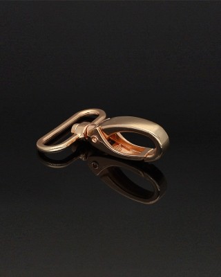 METAL SNAP HOOK RF-111 38 MM GLOSSY GOLD 1  PCS