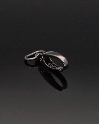 KARABINERHAKEN 0037  15  MM SCHWARZNICKEL 100  ST.