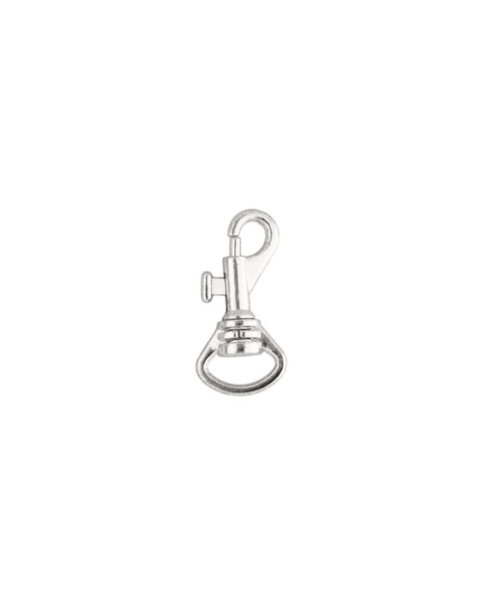 KARABINERHAKEN 11 MM IWO NICKEL 100    ST.