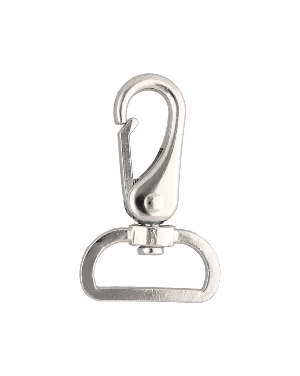 METAL SNAP HOOK RF-175 32 MM ERYK NICKEL 1 PCS