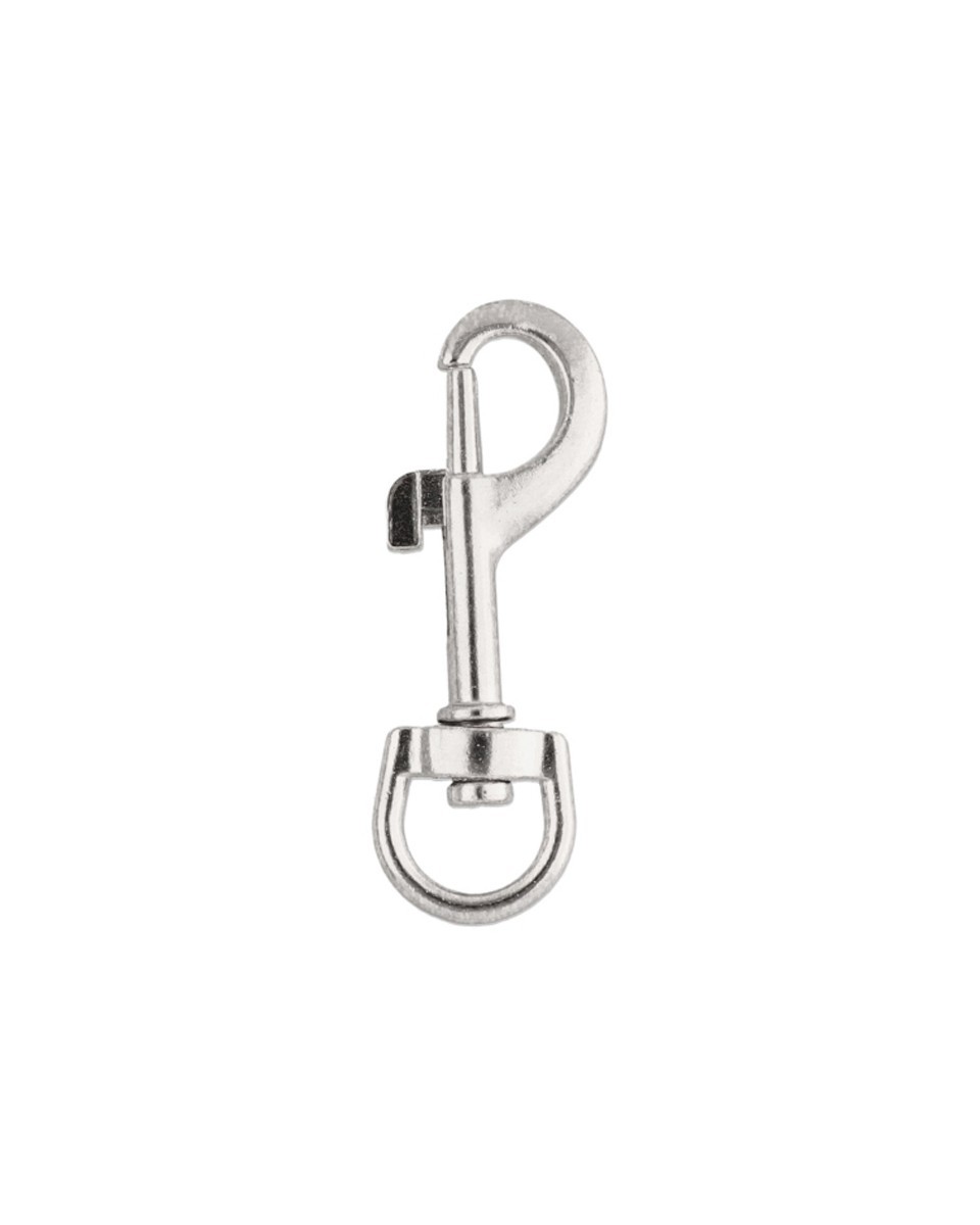 KARABINERHAKEN 12 MM MILO NICKEL  100  ST.