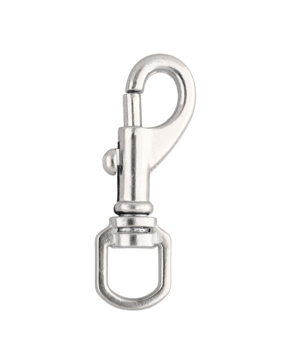 METAL SNAP HOOK 14 MM NICKEL 1 PCS