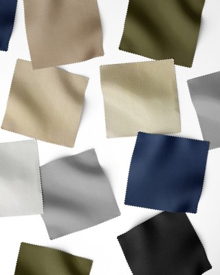 Katalog kolorów tkanin kaletniczych typu CANVAS