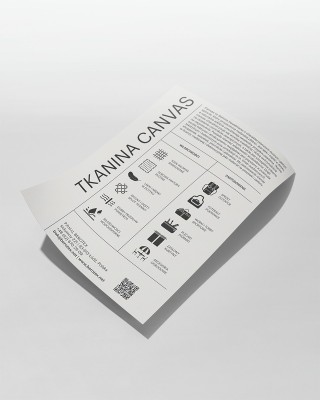 Katalog kolorów tkanin kaletniczych typu CANVAS