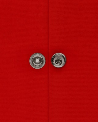 Napa nierdzewna 12,5 mm czarny nikiel