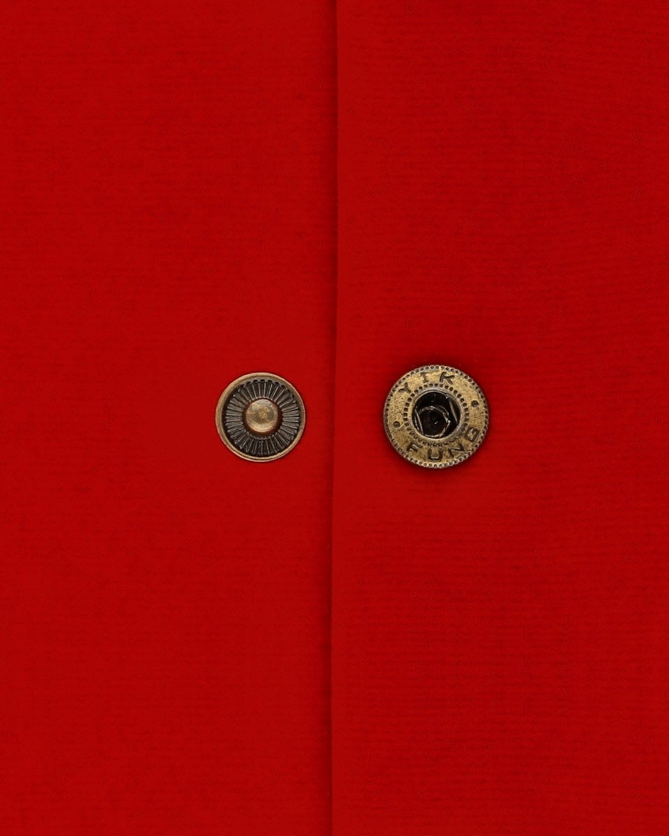 Metal snap fastener alfa 12,5 mm old gold