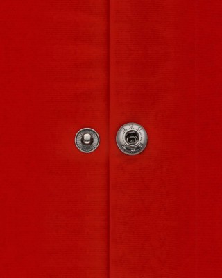 Metal snap fastener alfa 15 mm black nickel