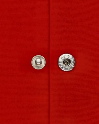 Napa metalowa alfa 17 mm nikiel