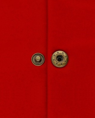 Napa metalowa alfa 17 mm stare złoto
