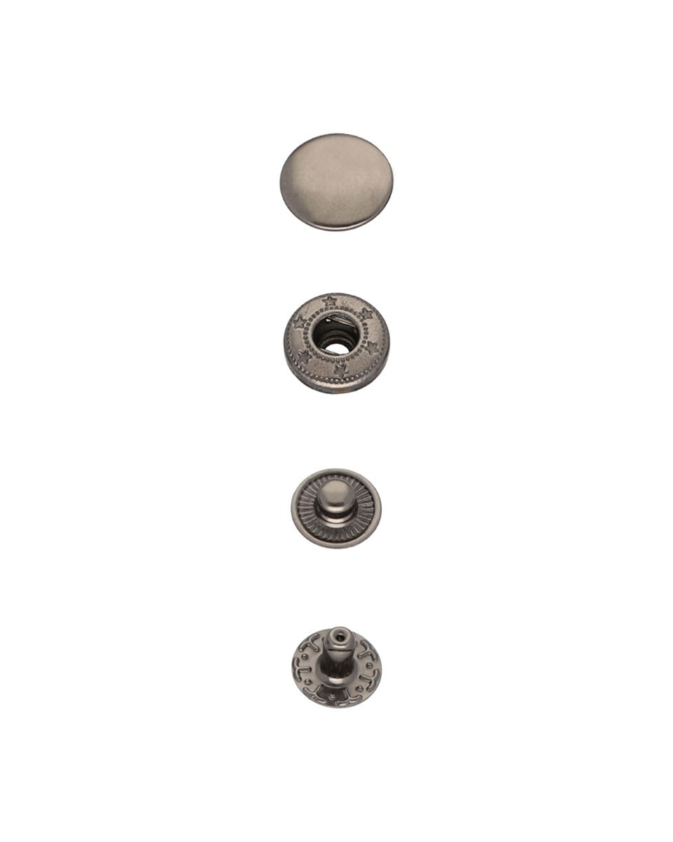Napa nierdzewna alfa 12,5 mm czarny nikiel