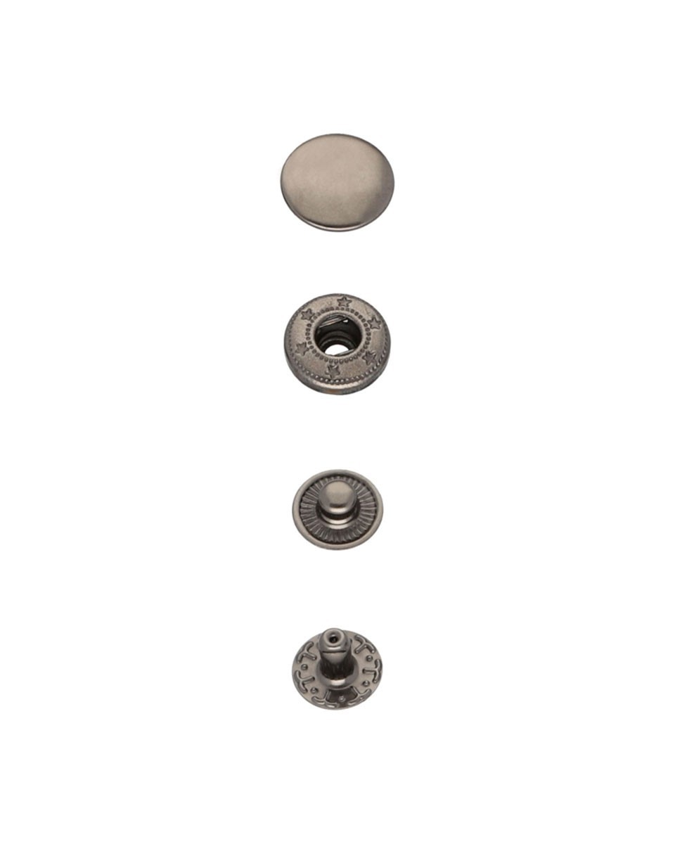 Napa nierdzewna alfa 12,5 mm czarny nikiel