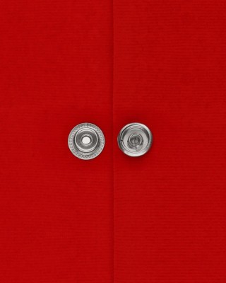 Metal snap fastener 15 mm nickel 720 pcs