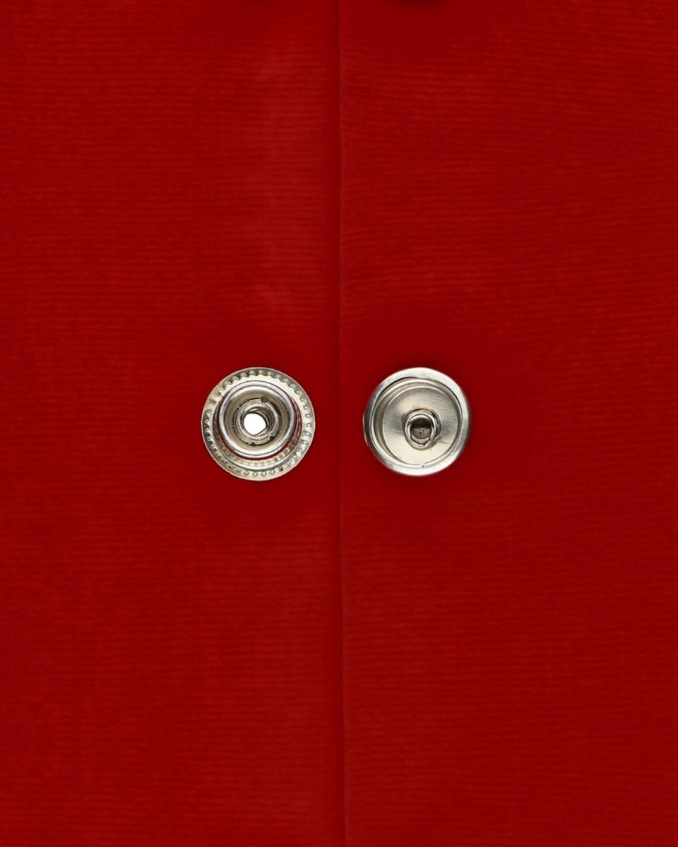 Metal snap fastener 17 mm nickel 720 pcs