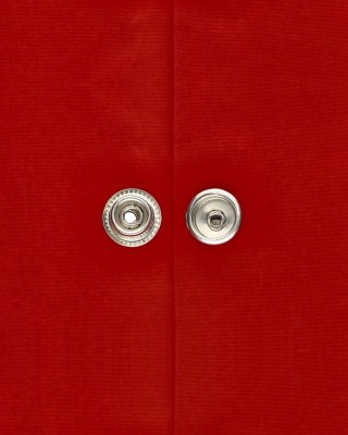 Metal snap fastener 17 mm nickel 720 pcs