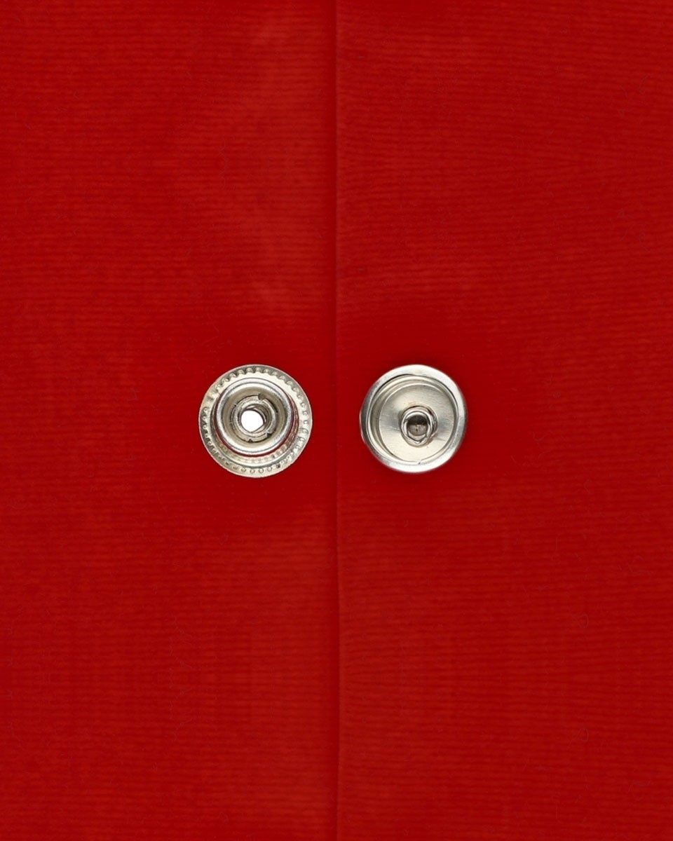 Metal snap fastener 17 mm nickel 720 pcs