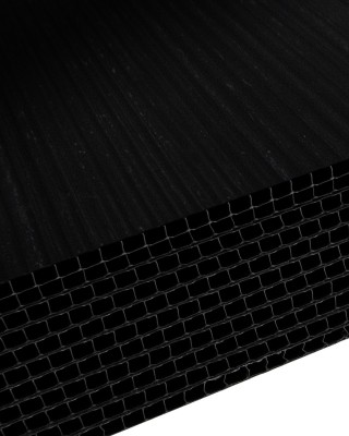 PP BOARD 10 MM  2000 G/M2 BLACK