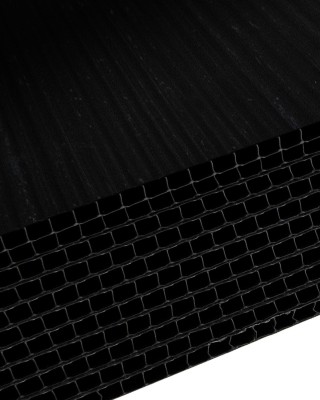 PP BOARD 12 MM  2600 G/M2 BLACK