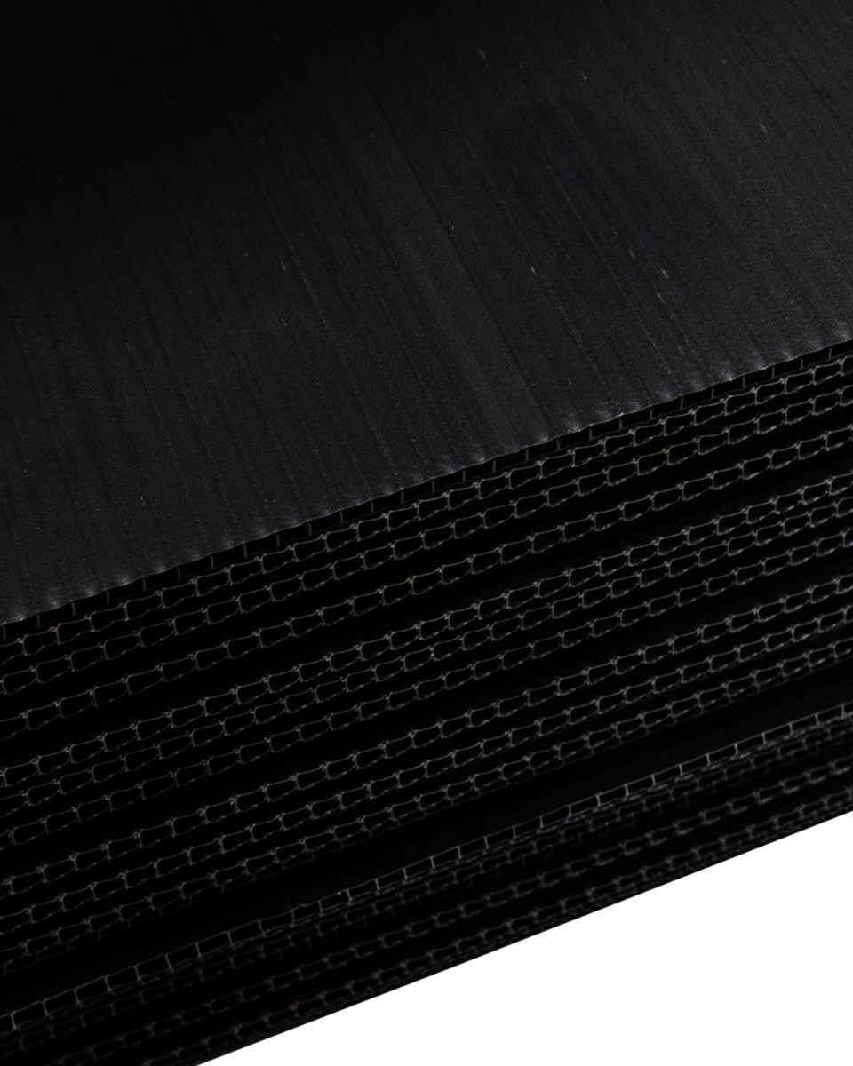 PP-PLATTE 3 MM 350 G/M2 SCHWARZ