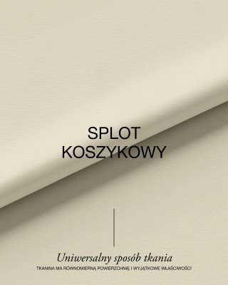 Tkanina poliestrowa Oxford 600D PU*2 UV wodoodporna (031) jasnobeżowy