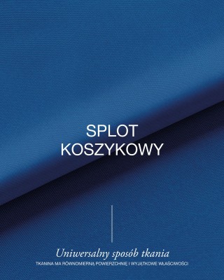 Tkanina poliestrowa Oxford 600D PU*2 UV wodoodporna (115) chabrowy