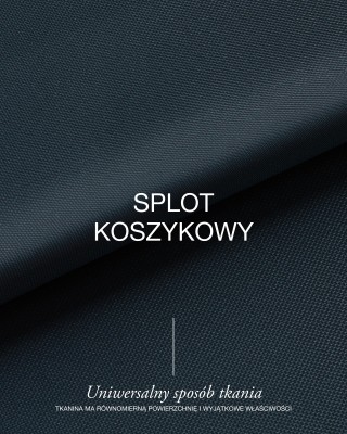 Tkanina poliestrowa Oxford 600D PU*2 UV wodoodporna (117) granatowy