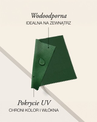 Tkanina poliestrowa Oxford 600D PU*2 UV wodoodporna (153) ciemnozielony