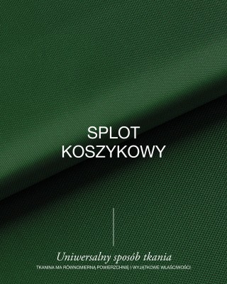 Tkanina poliestrowa Oxford 600D PU*2 UV wodoodporna (153) ciemnozielony