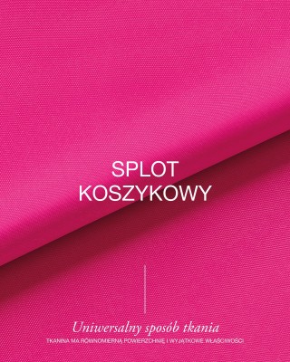 Tkanina poliestrowa Oxford 600D PU*2 UV wodoodporna (516) różowy