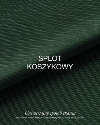 Tkanina poliestrowa Oxford 600D PU*2 UV wodoodporna (693) ciemnozielony