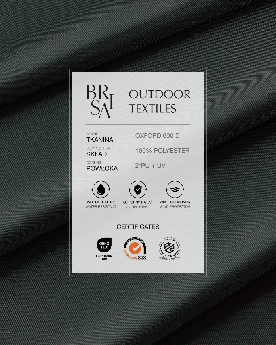 Polyester fabric Oxford 600d UV pu*2 waterproof (156) graphite 160 cm Polyester fabric Oxford 600d UV pu*2 waterproof (156) graphite 160 cm