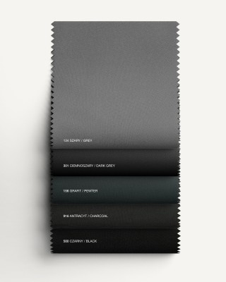 Polyester fabric Oxford 600d UV pu*2 waterproof (301) dark grey  160 cm