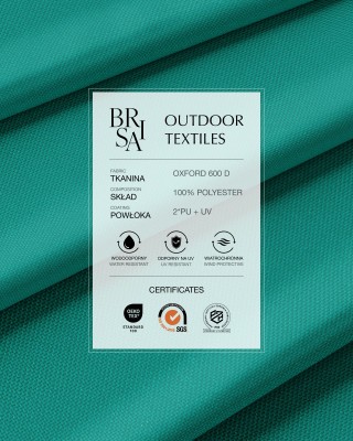 Polyesterová tkanina Oxford UV 600d pu*2 (906) mořská modrá 160 cm