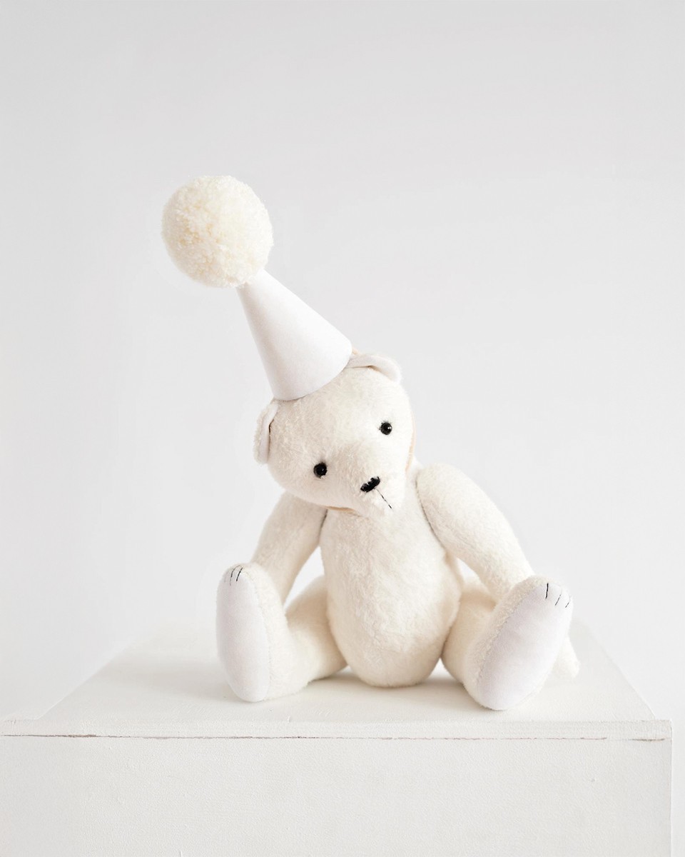 Teddystoff – Strickstoff in Ecru Teddystoff – Strickstoff in Ecru