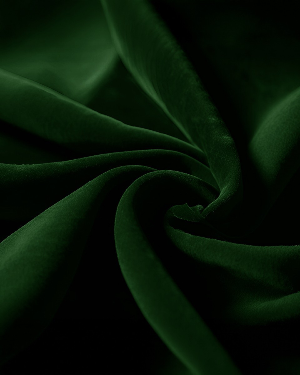 Polyester Flock Fabric 0.6 mm (153) green Polyester Flock Fabric 0.6 mm (153) green