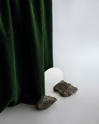 Polyester Flock Fabric 0.6 mm (153) green