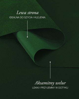 Polyester Flock Fabric 0.6 mm (153) green