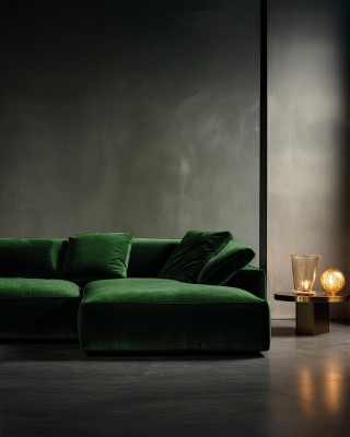Polyester Flock Fabric 0.6 mm (153) green