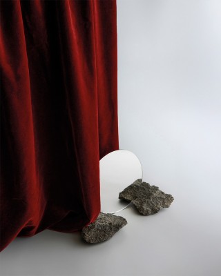 Polyester-Flockstoff 0,6 mm (171) Rot