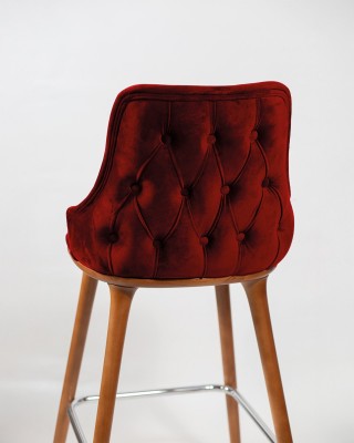 Polyester-Flockstoff 0,6 mm (171) Rot