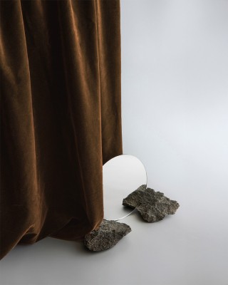 Polyester Flock Fabric 0.6 mm (568) brown