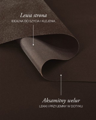 Polyester Flock Fabric 0.6 mm (568) brown